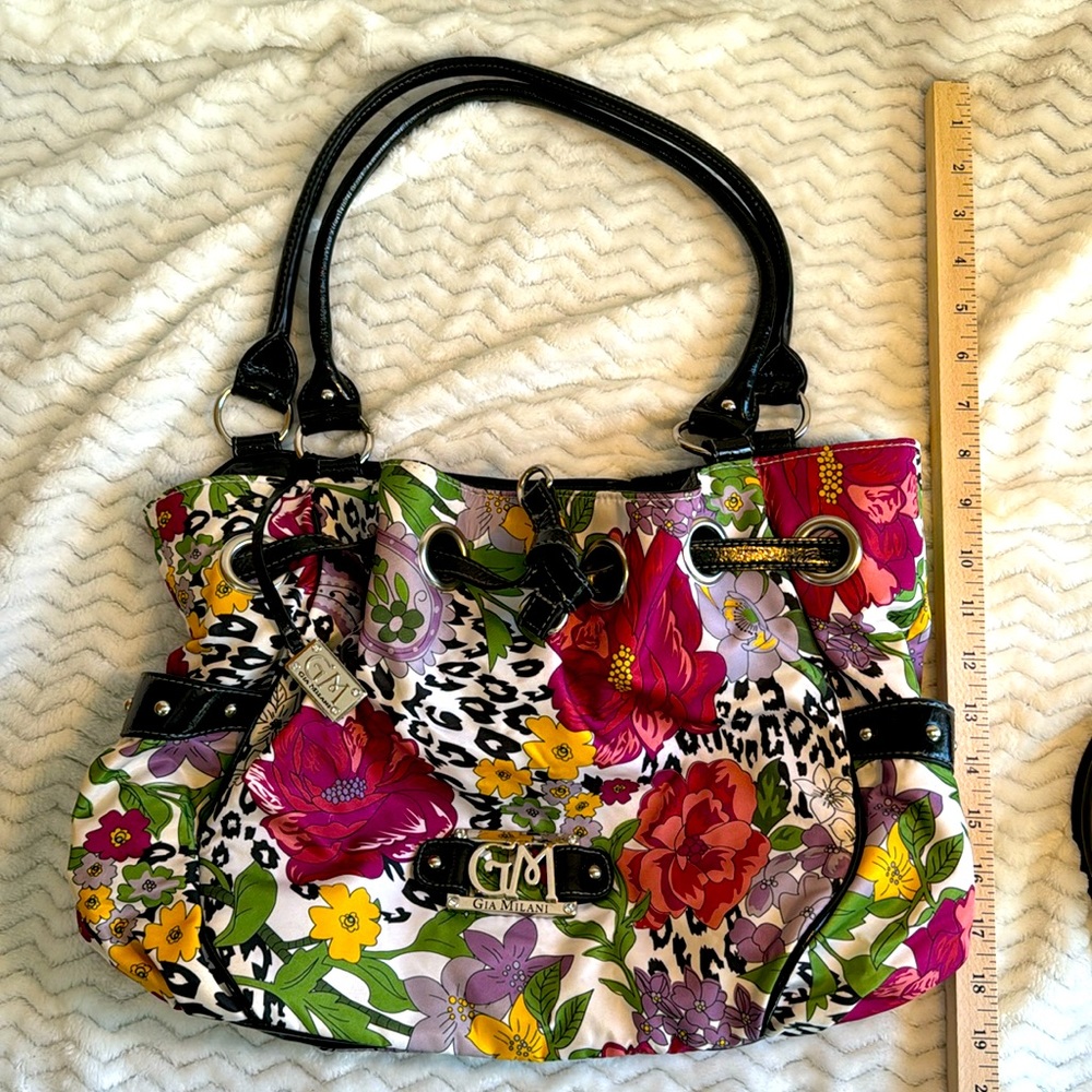 Floral purse